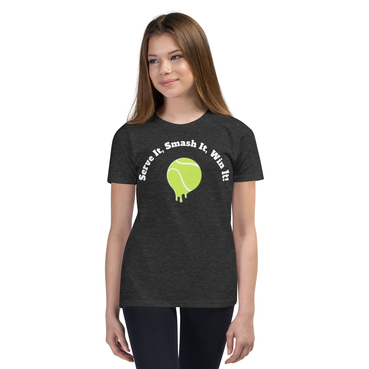 Youth Short Sleeve T-Shirt - Smash It! Tennis Tee
