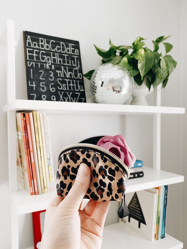 Pacifier & Everything Pouch - Cheetah