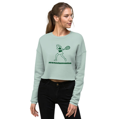 Tennis Mama Crop Sweatshirt